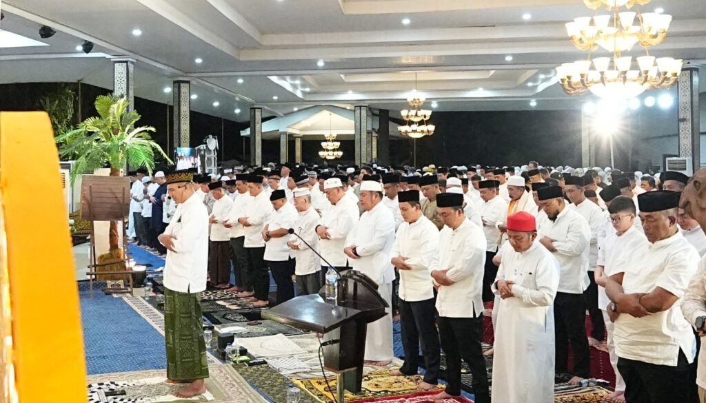 Kapolda Sumsel Hadiri Pembukaan Pengajian Ramadhan 1447 H di Griya Agung